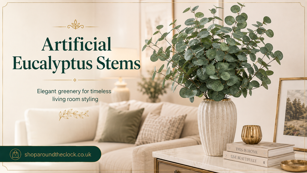 Artificial Eucalyptus Stems